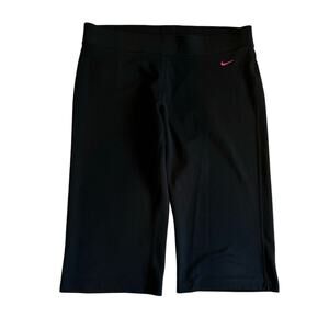 Nike Black Athletic Shorts Womens Exercise Workout Gym Running Athleisure Yoga